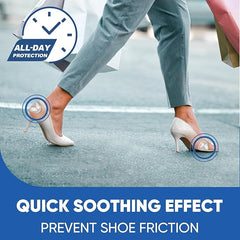 Hyggear Bunion Cushions, Bunion Pain Relief Pads for Protection Against Shoe Pressure and Friction, Self-Adhesive & Water-Resistant, Fits Shoes