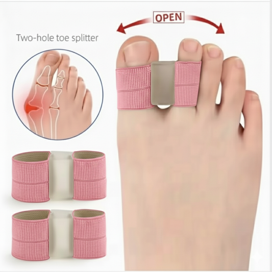 HYGGEAR Big Toe Bunion (Hallux Valgus) Aligner - Blue and Pink Colors