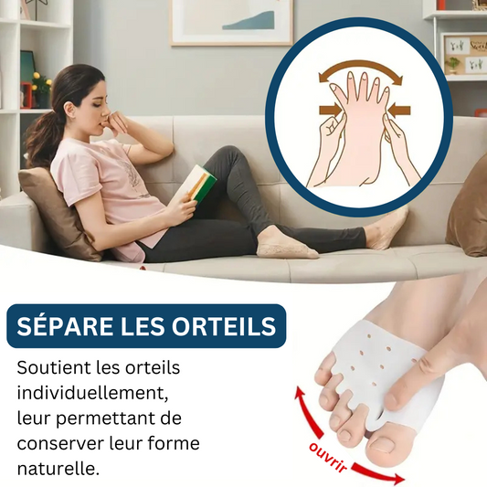 Offre Spéciale Lot – Séparateurs d’Orteils en Silicone Hyggear
